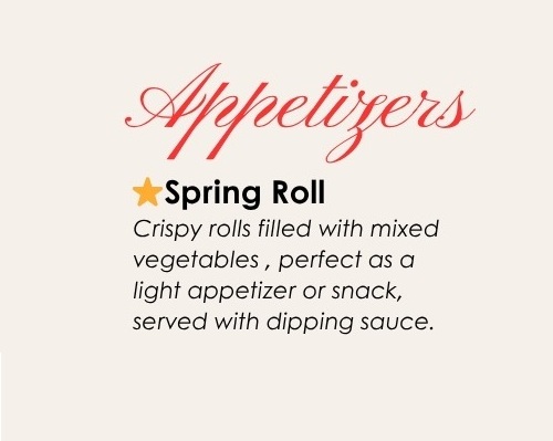 appetizers